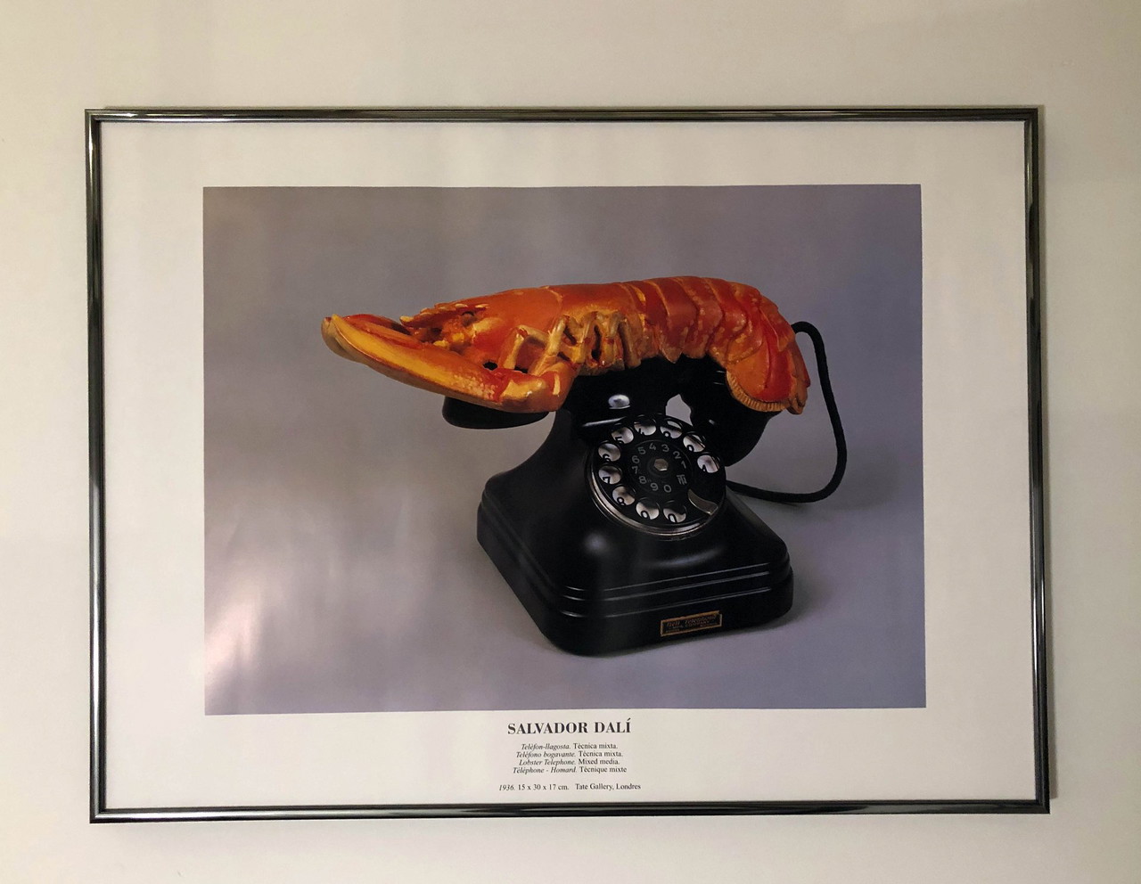 Salvador Dali - Lobster Telephone