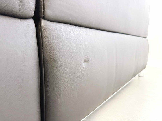 Image 1 of Corner Sofa Couch With Armchair Koinor Volare Leather Modern Design