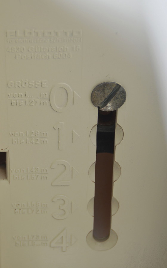 Image 1 of Adjustable Desk Designed By Luigi Colani For Flötotto, 1970s