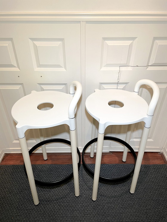 Image 1 of 2 x Kartell Polo stools by Anna Castelli Ferreri