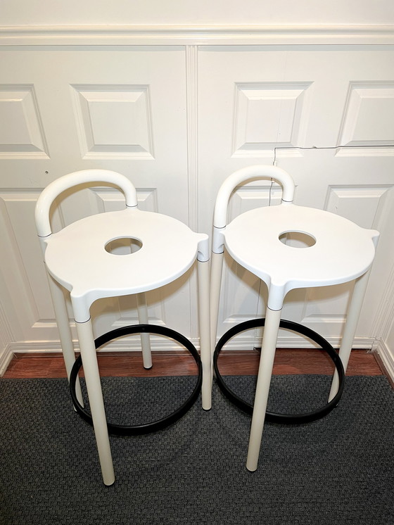 Image 1 of 2 x Kartell Polo stools by Anna Castelli Ferreri