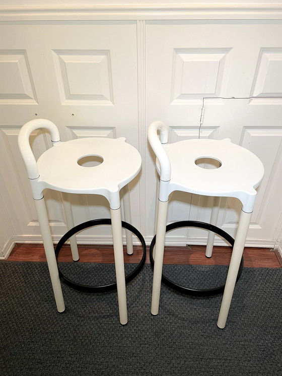 Image 1 of 2 x Kartell Polo stools by Anna Castelli Ferreri