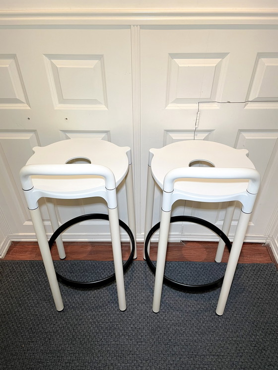 Image 1 of 2 x Kartell Polo stools by Anna Castelli Ferreri