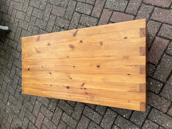 Image 1 of Table basse en pin, Ate van Apeldoorn