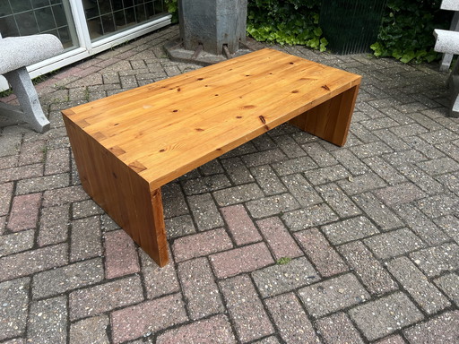 Table basse en pin, Ate van Apeldoorn