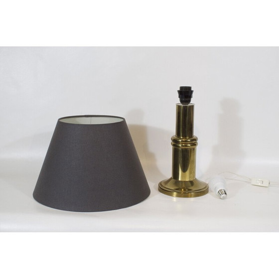 Image 1 of Lampada da tavolo vintage in ottone, 1960