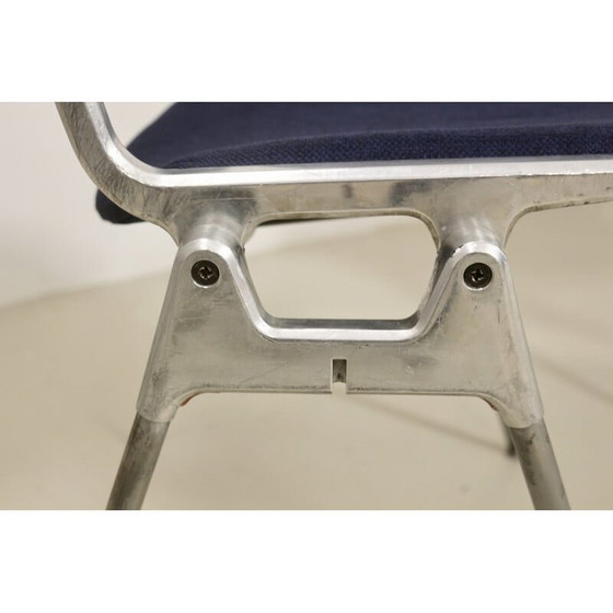 Image 1 of Pair of vintage Dsc 106 chairs by Giancarlo Piretti for Anonima Casteli, 1960