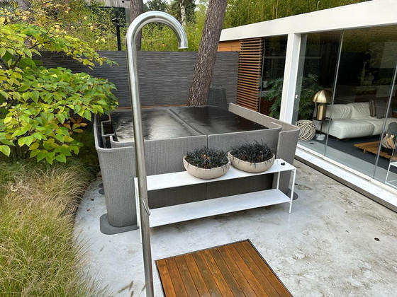 Image 1 of Paola Lenti screens around jacuzzi