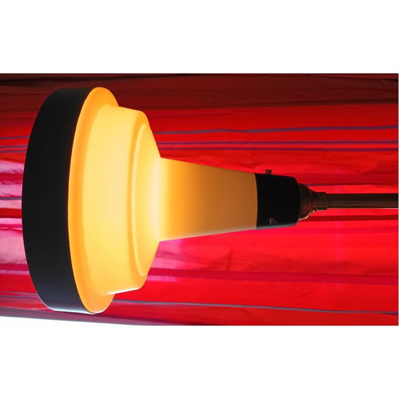 Image 1 of Vintage Lunel floor lamp in brass and metal, 1950