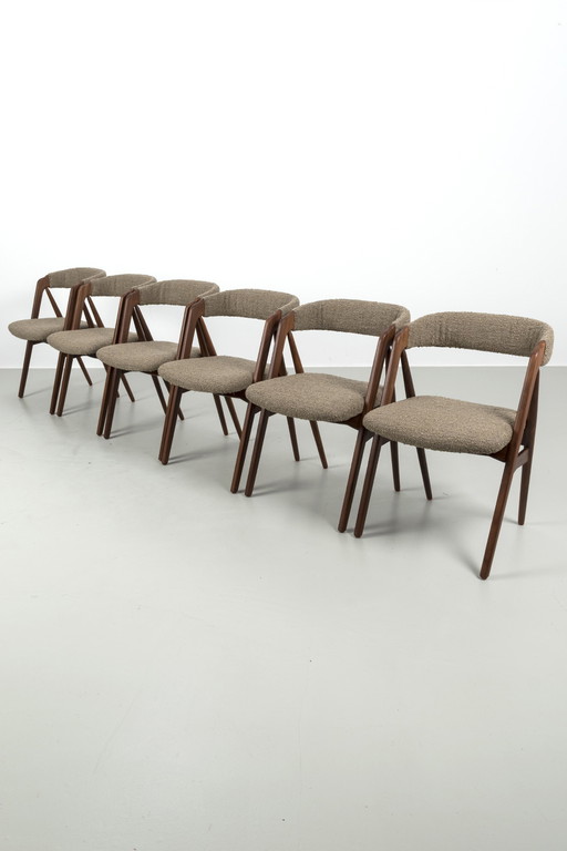 6x Farstrup Møbler chair by Thomas Harlev