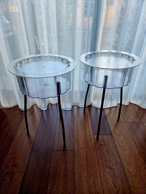Vintage Ikea Design Hattan Side Tables