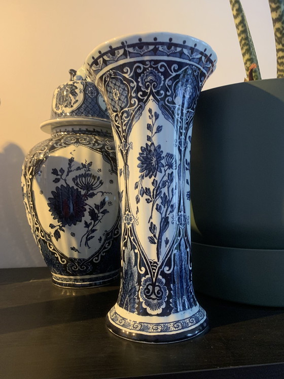 Image 1 of 2x Vases Delftware