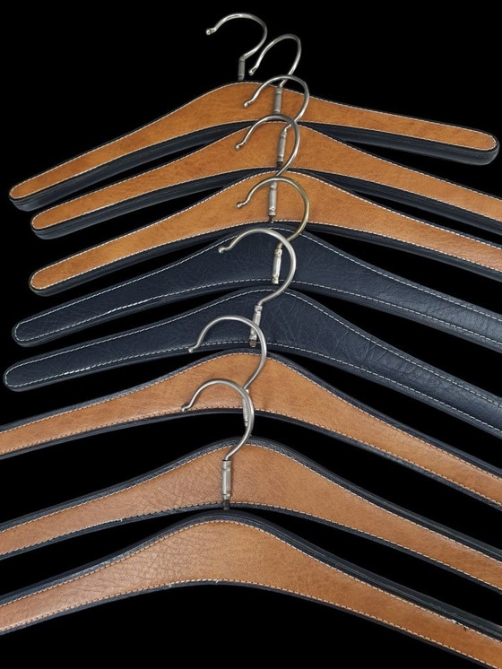 Image 1 of 2152 Grucce vintage in similpelle marrone e nero