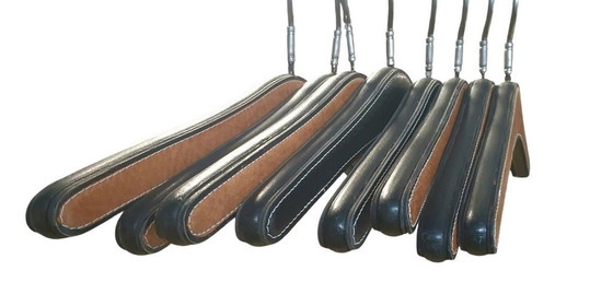 Image 1 of 2152 Grucce vintage in similpelle marrone e nero