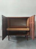 Armoire danoise vintage en bois de rose