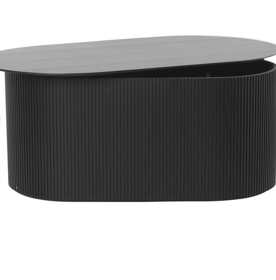 Image 1 of Ferm Living Coffee Table Wood Black Showcase