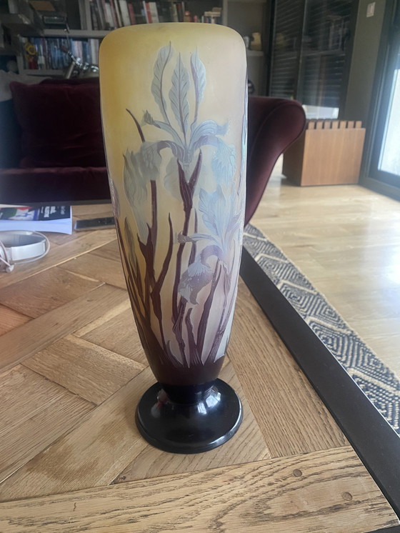 Image 1 of Art Nouveau Vase Gallé