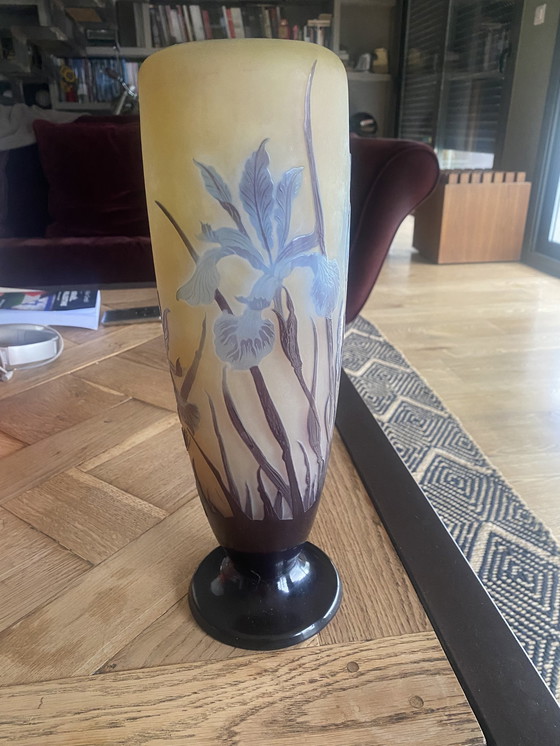 Image 1 of Art Nouveau Vase Gallé