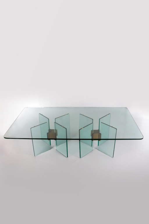 Peter Ghyczy Table basse en verre modèle T15