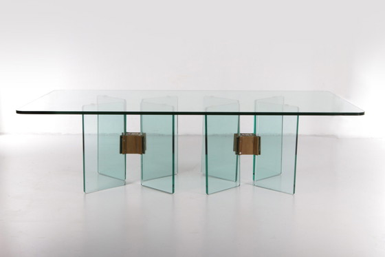 Image 1 of Peter Ghyczy Glass coffee table model T15