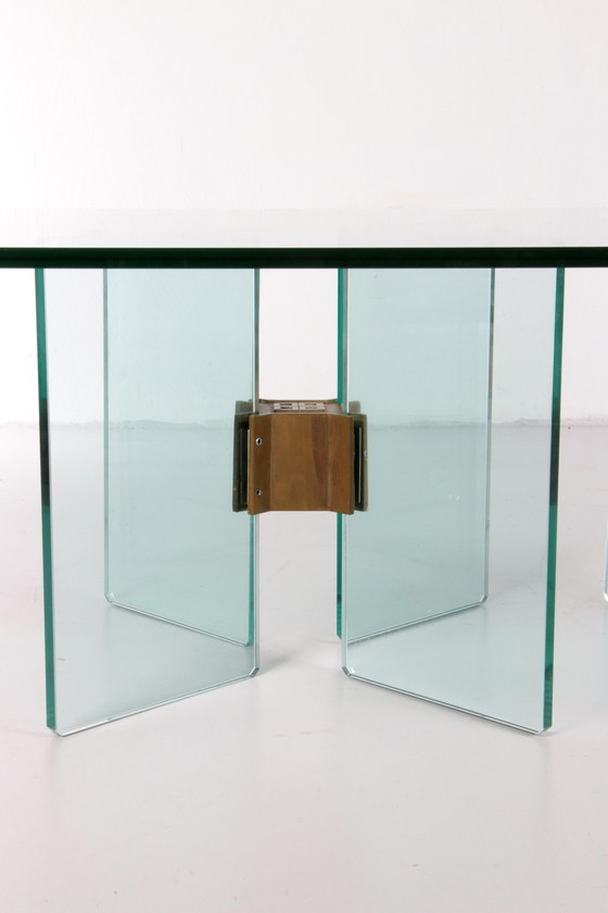 Image 1 of Peter Ghyczy Glass coffee table model T15