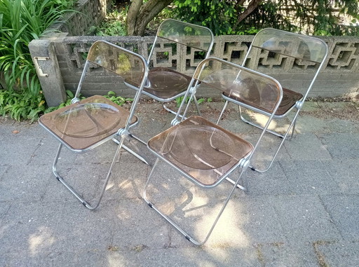 4x chaises Castelli Plia