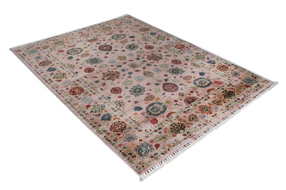 Image 1 of Original hand-knotted Ziegler carpet 204 X 159 Cm Top condition