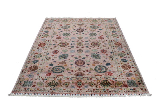 Image 1 of Original hand-knotted Ziegler carpet 204 X 159 Cm Top condition