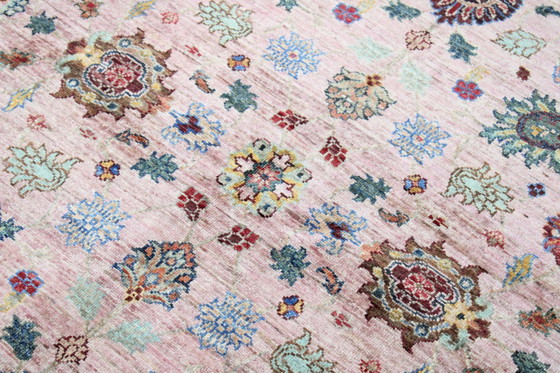 Image 1 of Original hand-knotted Ziegler carpet 204 X 159 Cm Top condition