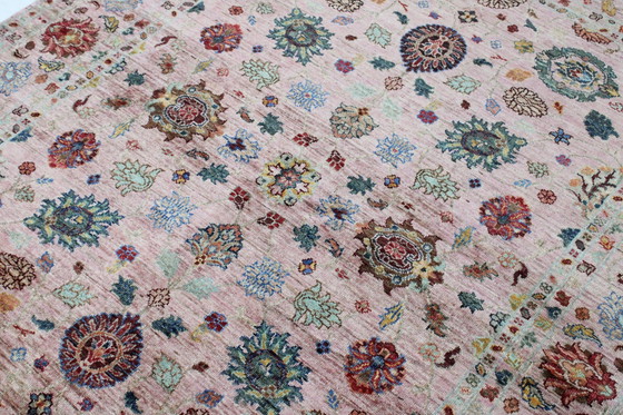 Image 1 of Original hand-knotted Ziegler carpet 204 X 159 Cm Top condition