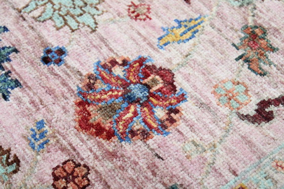 Image 1 of Original hand-knotted Ziegler carpet 204 X 159 Cm Top condition