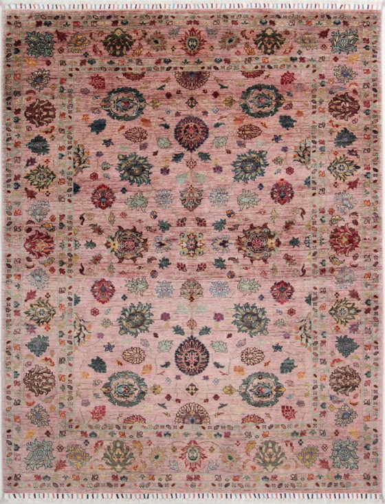 Image 1 of Original hand-knotted Ziegler carpet 204 X 159 Cm Top condition