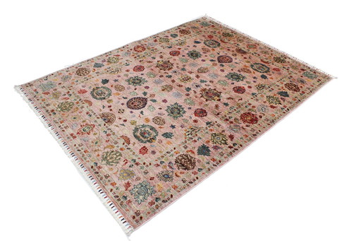 Original hand-knotted Ziegler carpet 204 X 159 Cm Top condition