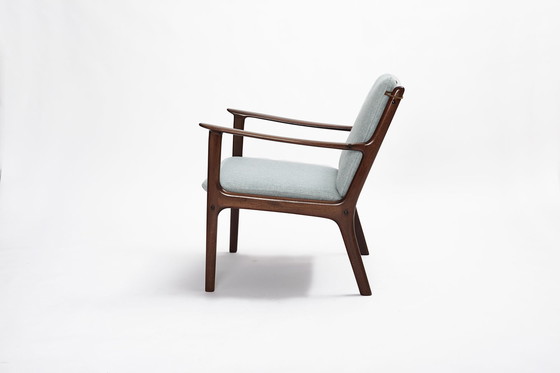 Image 1 of PJ112 Lounge Chair Designed by Ole Wanscher for Poul Jeppesen