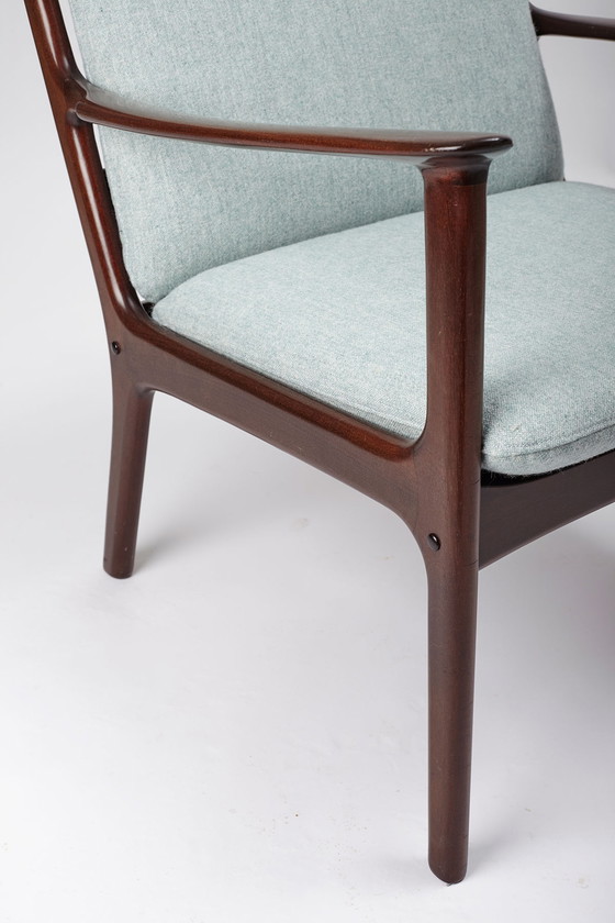 Image 1 of PJ112 Lounge Chair Designed by Ole Wanscher for Poul Jeppesen