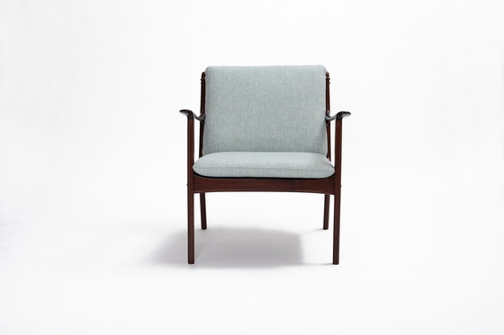 Image 1 of PJ112 Lounge Chair Designed by Ole Wanscher for Poul Jeppesen