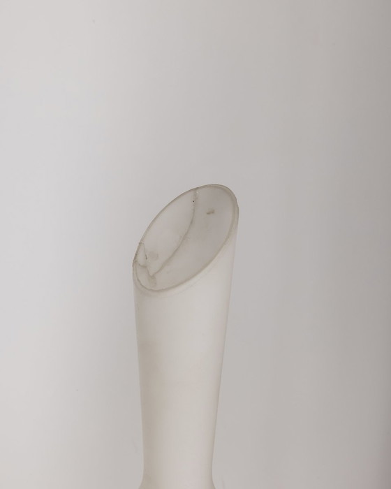 Image 1 of Lampadario vintage anni '50 in metallo verde, ottone e vetro, design italiano 