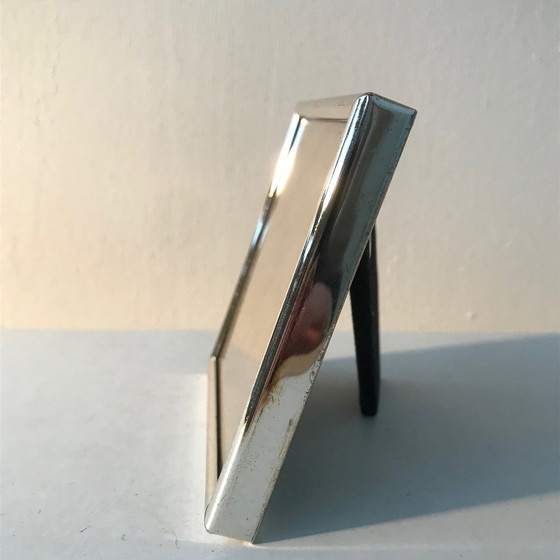 Image 1 of Cornice per foto quadrata placcata in argento