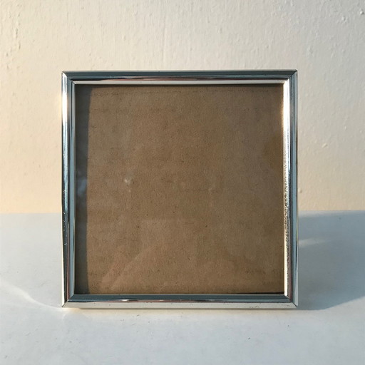 Picture Frame Square Silvered