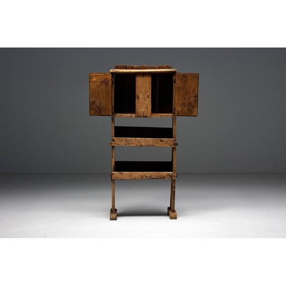 Image 1 of Vintage Rustic Art Populaire sideboard, France