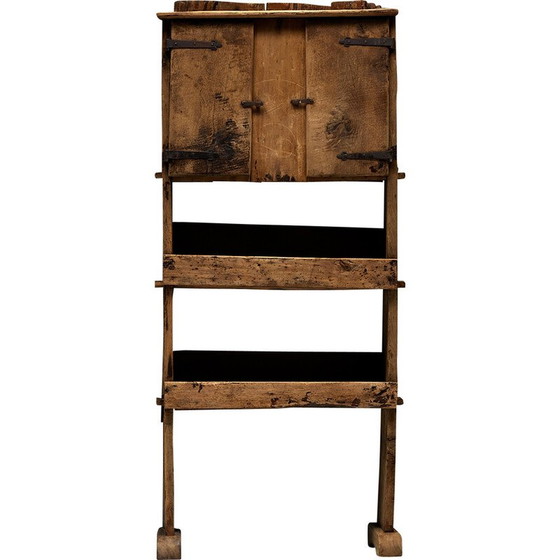 Image 1 of Vintage Rustic Art Populaire sideboard, France