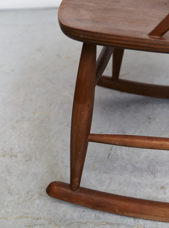 Image 1 of Illum Wikkelsø Rocking Chair "IW3" for Niels Eilersen