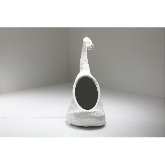 Image 1 of Lampada da terra vintage con specchio di Decio per Everyday Gallery, 2019