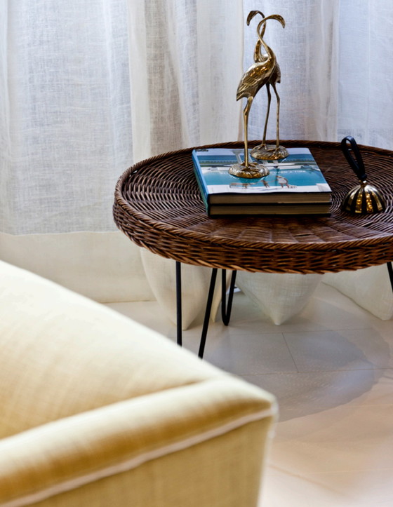 Image 1 of Wicker coffee table