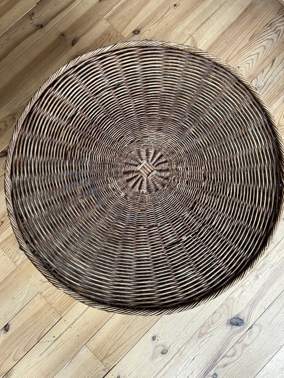 Image 1 of Wicker coffee table