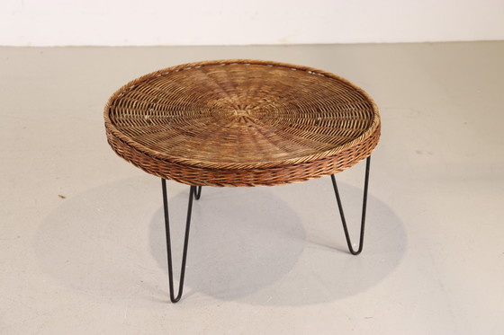 Image 1 of Wicker coffee table