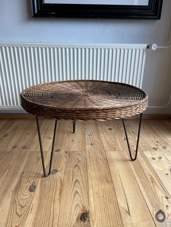 Image 1 of Wicker coffee table