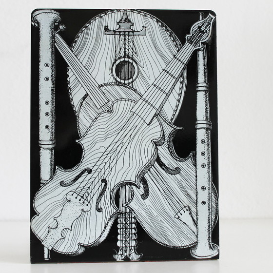 Image 1 of 2x Strumenti Musicali by Piero Fornasetti boekensteun