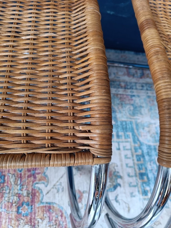 Image 1 of 4x Chaise Mies van der Rohe MR20