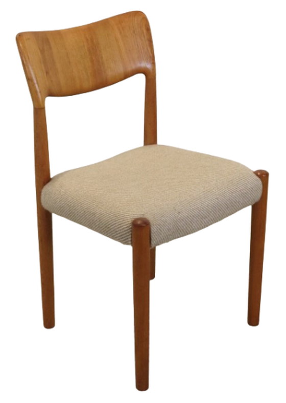 Image 1 of 6x Danish chair 'Sjunkeby' vintage